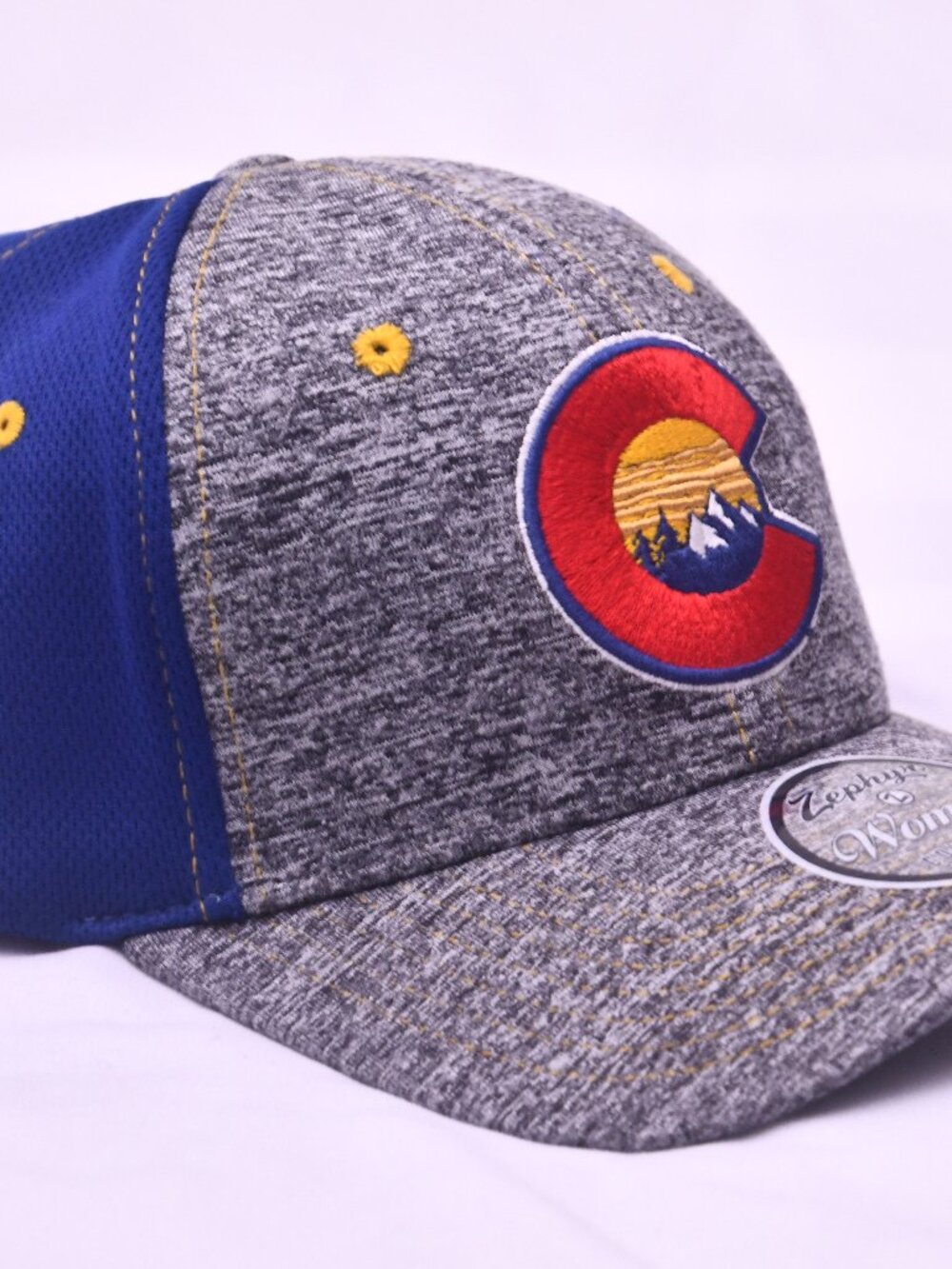 The Zephyr Colorado Buffaloes Women's Hat is a stylish adjustable cap designed f